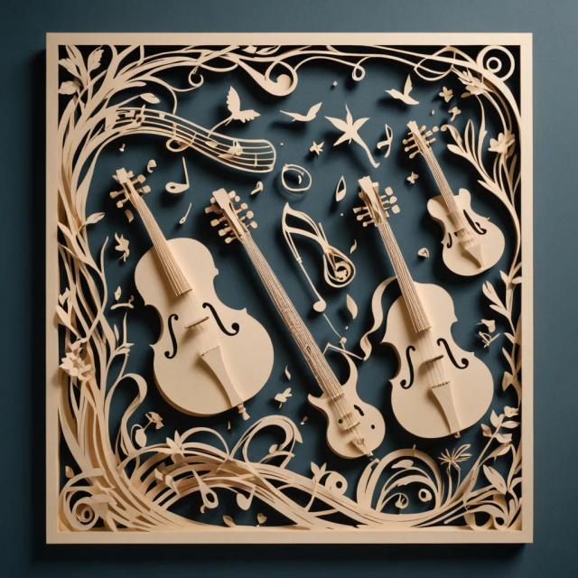 papercut-art template 3