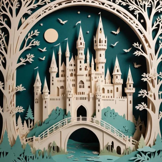 papercut-art template 2