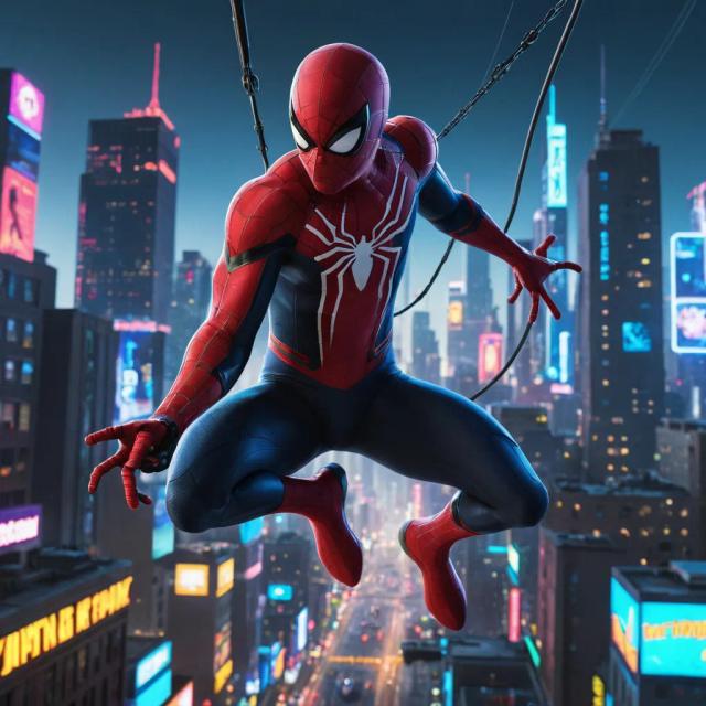 spider-man-art template 3