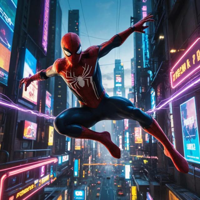 spider-man-art template 1