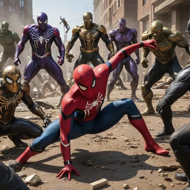 spider-man-art template 2