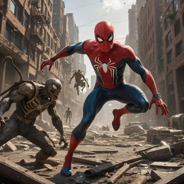 spider-man-art template 1